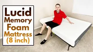 Lucid 8 Inch Gel Memory Foam Mattress - Quick Review!