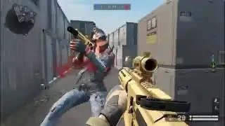 Warface ПТС: Золотой Honey Badger и нож Jagdkommando.