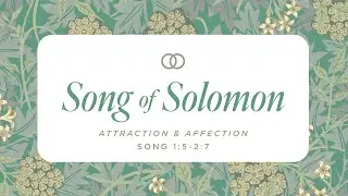 Song of Solomon | Attraction and Affection - Song of Solomon 1:5-2:7