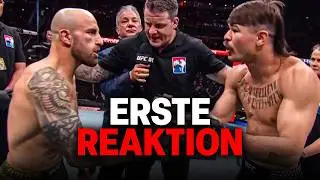SPRACHLOS! ALEX VOLKANOVSKI vs DIEGO LOPES ist vorbei! UFC 325 Erste Reaktion!