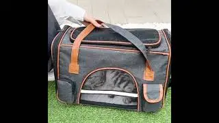 Best Pet Carrier Bag for Cats & Puppies 🐾  Anti Collapse Travel Bag Review 2026 #autogadgets