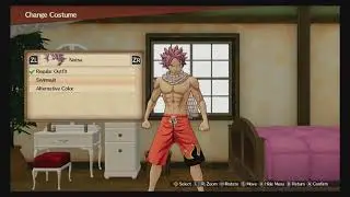 FAIRY TAIL: All Character Showcase & In-game Costumes (Non-DLC & Pre-order Content)