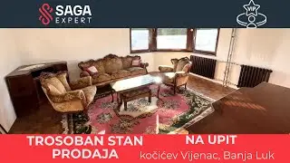 Trosoban stan u staroj gradnji za renoviranje