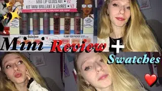 The Balm Cosmetics Lip Gloss & Lip Stain Review!