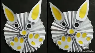 Paper bunny।। paper making Rabbit।। DIY paper craft ideas।। paper making things।।