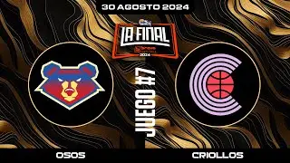 Osos de Manatí vs. Criollos de Caguas - Juego #7 - La Final Brava - BSN2024