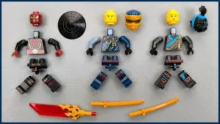 LEGO Ninjago Rogue VS Drix Race Car Duel Minifigures | Nya