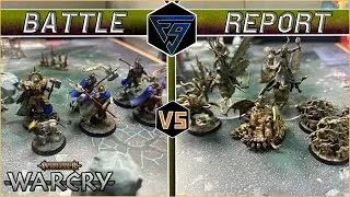 Warcry Battle Report: Thunderstrike Stormcast VS Maggotkin of Nurgle