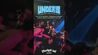 UNDER18 live at IFI Bandung Indonesia 29/1/2023 COCKNEYREJECTS Indonesian Tour 2023 #under18 #hcpunk