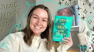 Read A Court of Mist and Fury with me 🌟 ACOTAR reading vlog &bull; fantasy series review (with spoilers)