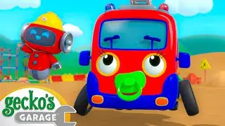 Firefighter Baby Truck 🚒👶 | Baby Truck | Gecko's Garage | Kids Songs