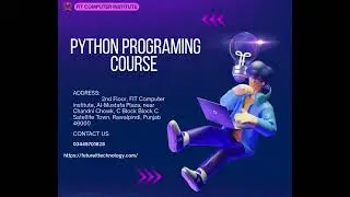 Python Programing Course In Rawalpindi And Islamabad