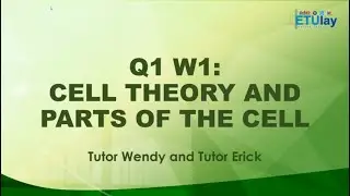 Cell Theory and Parts of the Cell || General Biology 1 || Quarter 1 Week1