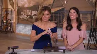 14K Gold Sky Blue Topaz Earrings on QVC