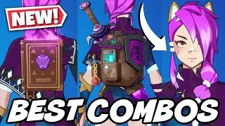 BEST COMBOS WITH *NEW* ERISA SKIN (TEMPEST SUPER LEVEL STYLE)! - Fortnite