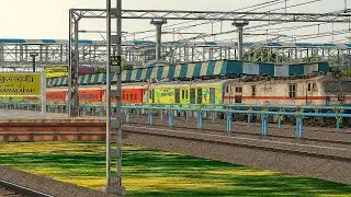 DEE-YPR DURONTO EXPRESS SMALL TRIP TO RANI KAMLAPATI. MSTS OPEN RAILS
