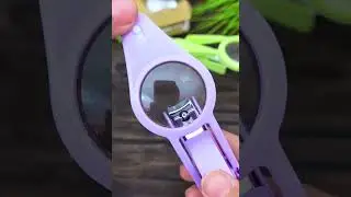 Nail clipper magnifying glass
