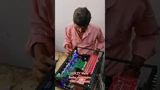 Super sound effects 5.1 amplifier fitting Tiruvannamalai basha electronics