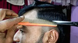 Mens Haircut & Hairstyle 2024 | Textured Modern Mullet #mullethaircut#haircut #beardstylesformen✂️👑