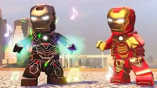 Desbloqueando a Armadura Nightclub do Homem de Ferro (Mark 16): Lego Marvel Vingadores