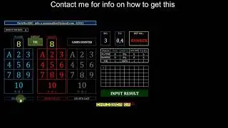 BACCARAT TRACKER FOR ONLINE CASINOS
