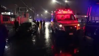 Responsable de accidente m&uacute;ltiple huye del lugar