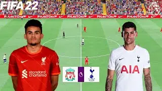 FIFA 22 | Liverpool vs Tottenham - 2021/22 Premier League - Full Match & Gameplay