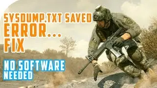 Легко исправить ошибку Sysdump.txt (программное обеспечение не требуется) || Delta Force 2 или Падение Черного Ястреба
