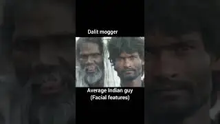 &bull;Top model vs Indian average guy#chico#mogger#facialharmony#facialfeature's#weekend#western#indian