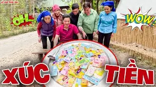 Các Bé Thi Nhau Xúc Tiền Và Cái Kết😂😂😂 | Về Già Phải Vui
