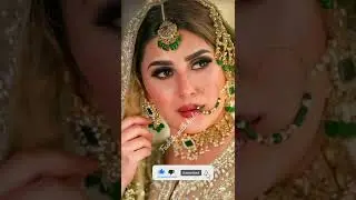 Beautiful Pakistani  bridal dresses 2022 || Pakistani famous actress bridal look | Fashion with huda