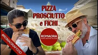 PIZZA, PROSCIUTTO e FICHI -fai da te- a Campo de' Fiori
