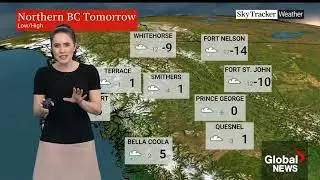 Yvonne Schalle - Global BC Evening News - Sunday, February 19, 2023. #weather #weathernews