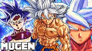 O VIDEO SO ACABA QUANDO O GOKU 3.4 MUI OP PERDER NO JUMP FORCE MUGEN!!