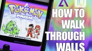 How to Walk Through Walls Pokemon Prism GBA4IOS Gameshark Cheat Code