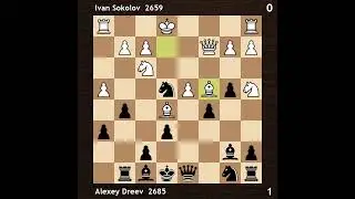 Ivan Sokolov vs Alexey Dreev | GMA 2001 | Round 3