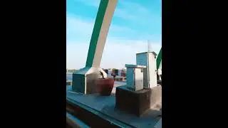 Pakistan national Highway toulplaza Karachi and Heder aabad