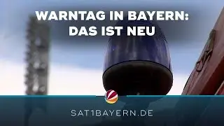 Warntag in Bayern: Probealarm mit neuem Entwarnungston