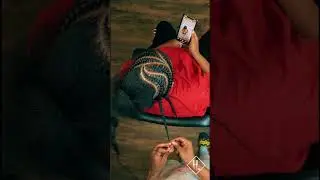Simple cornrows by The Hairchanic