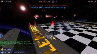 Unreal Tournament 2004 GamePlay | VCTF | 2025-07-07 | Space Arena | Right