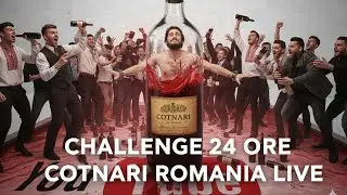 CHIUSO DENTRO UNA BOTTIGLIA! 🍷 24 ORE DI INCUBO A COTNARI: 1 ISCRITTO = 1 PENITENZA LIVE! 🇷🇴