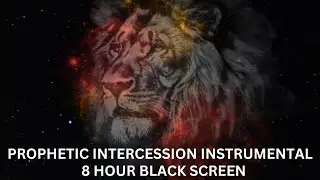 Prophetic Intercession Instrumental | Prayer | Meditation | Take me deeper | 8 hour black screen