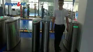 Automatic Sliding Barrier Turnstile Gate, Turnstile Security System,pedestrian access control system
