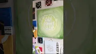 Calligraphy Hack Using Stencils ✨❤🎨 #viral #shorts #calligraphy