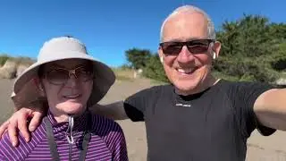 Cambria and Moonstone beach walk and lunch