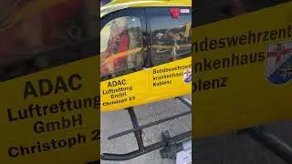 Christoph 23 50 Jahre Jubil&auml;um Koblenz #airbushelicopters #helicopter #aviation #technology #adac