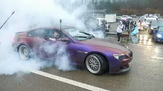 Modified Cars leaving a Carshow | Bruleurs De Gommes 2023 (Saturday)
