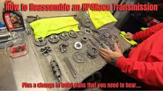 BMW HP4 Race Build: сборка полированной трансмиссии