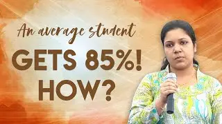 An Average Student Gets 85%! HOW? | Exam Success Testimony