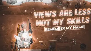 𝙑𝙄𝙀𝙒𝙎 𝘼𝙍𝙀 𝙇𝙀𝙎𝙎 𝙉𝙊𝙏 𝙈𝙔 𝙎𝙆𝙄𝙇𝙇𝙎 😤 BGMI MONTAGE | Splitz YOUTUBE